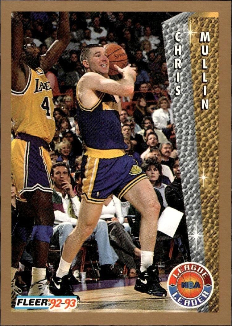 1992-93 Fleer Chris Mullin #245 trading card