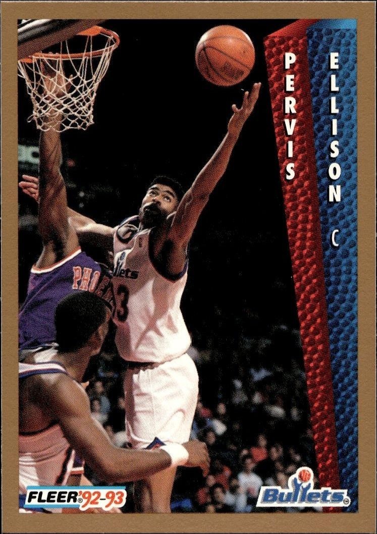 1992-93 Fleer Pervis Ellison #231 trading card