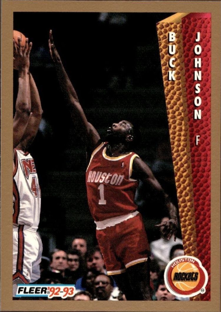 1992-93 Fleer Buck Johnson #82 trading card
