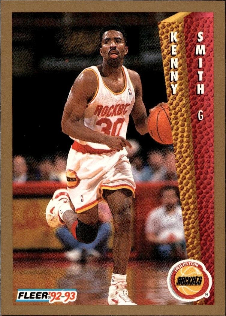 1992-93 Fleer Kenny Smith #85 trading card