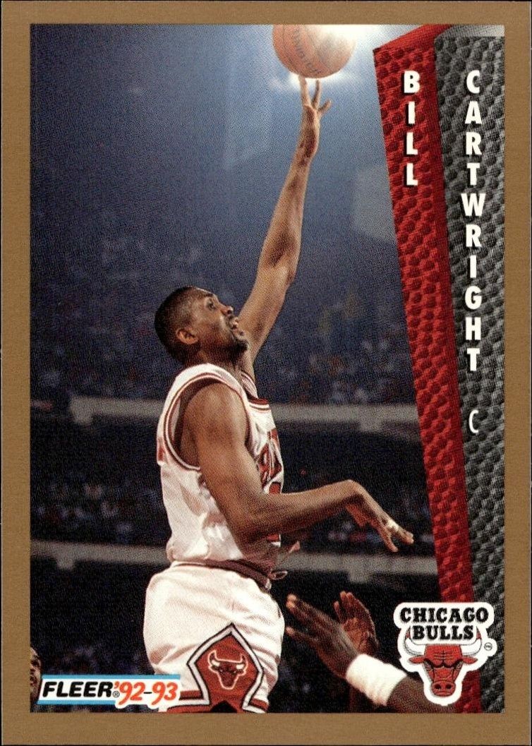 1992-93 Fleer Bill Cartwright #29 trading card