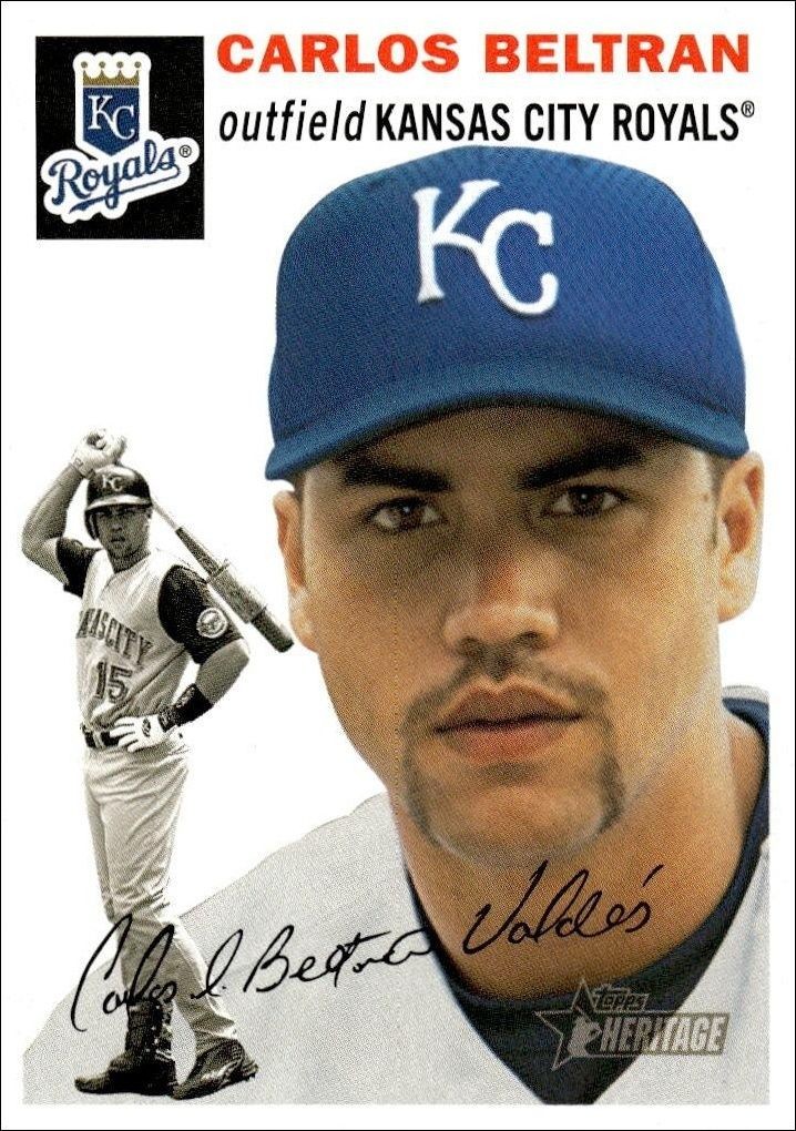 2003 Topps Heritage Carlos Beltran #51 trading card