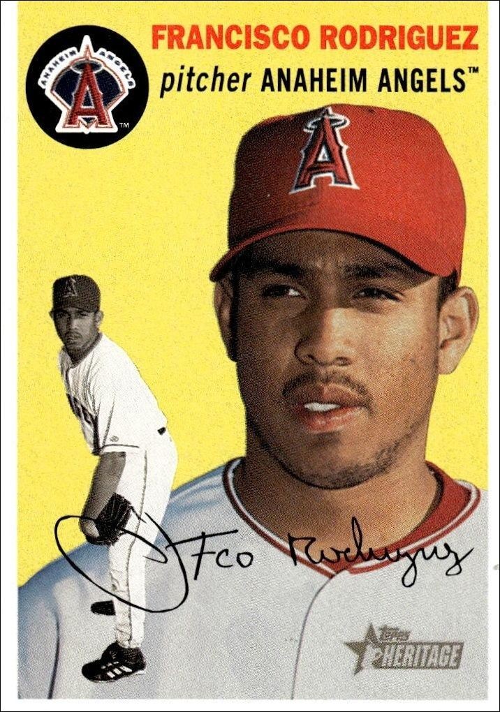 2003 Topps Heritage Francisco Rodriguez #381 trading card