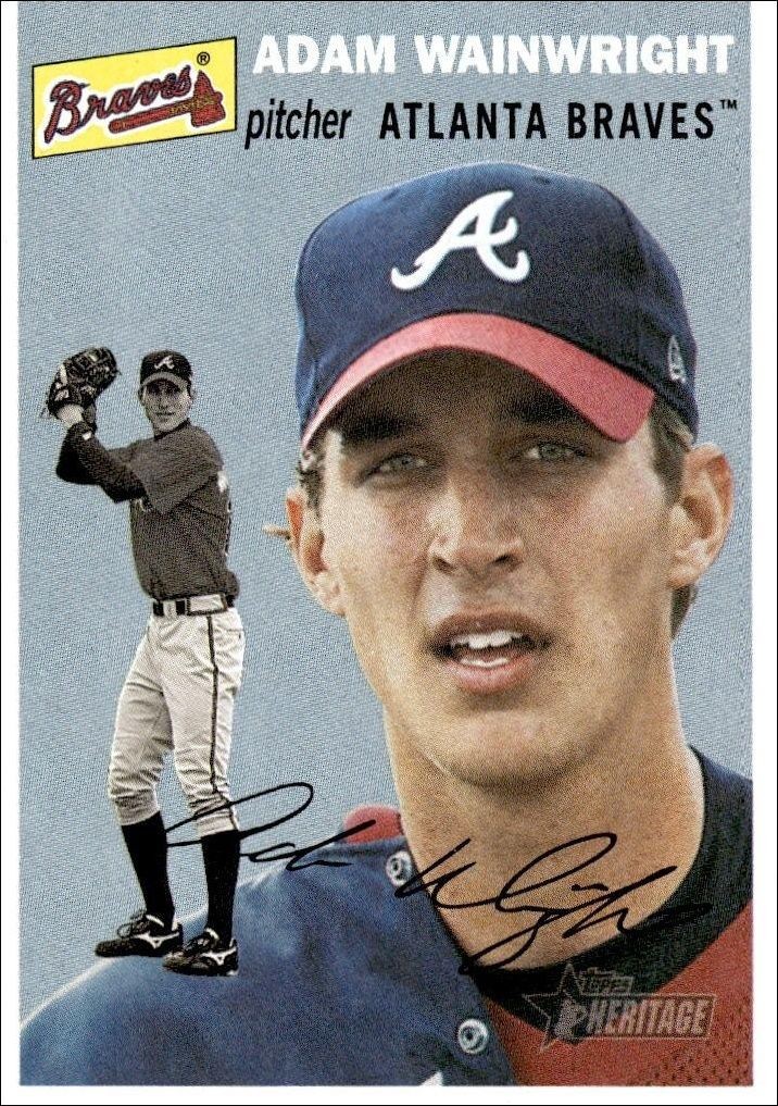 2003 Topps Heritage Adam Wainwright #422 trading card