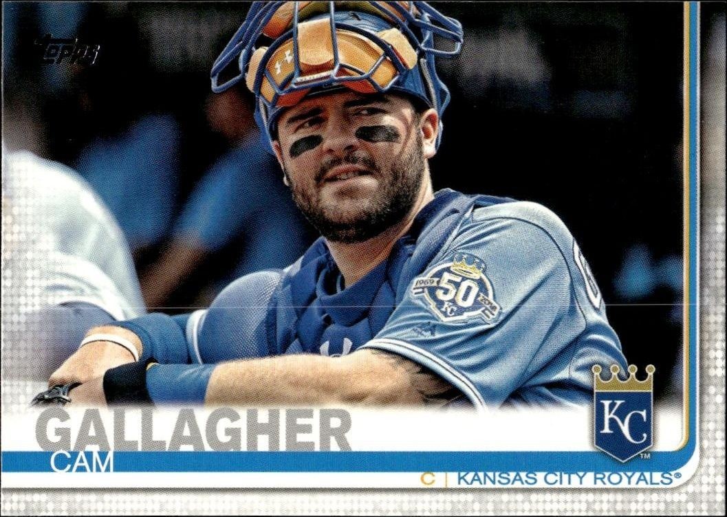 2019 Topps Series 2 Cam Gallagher #666 trading card