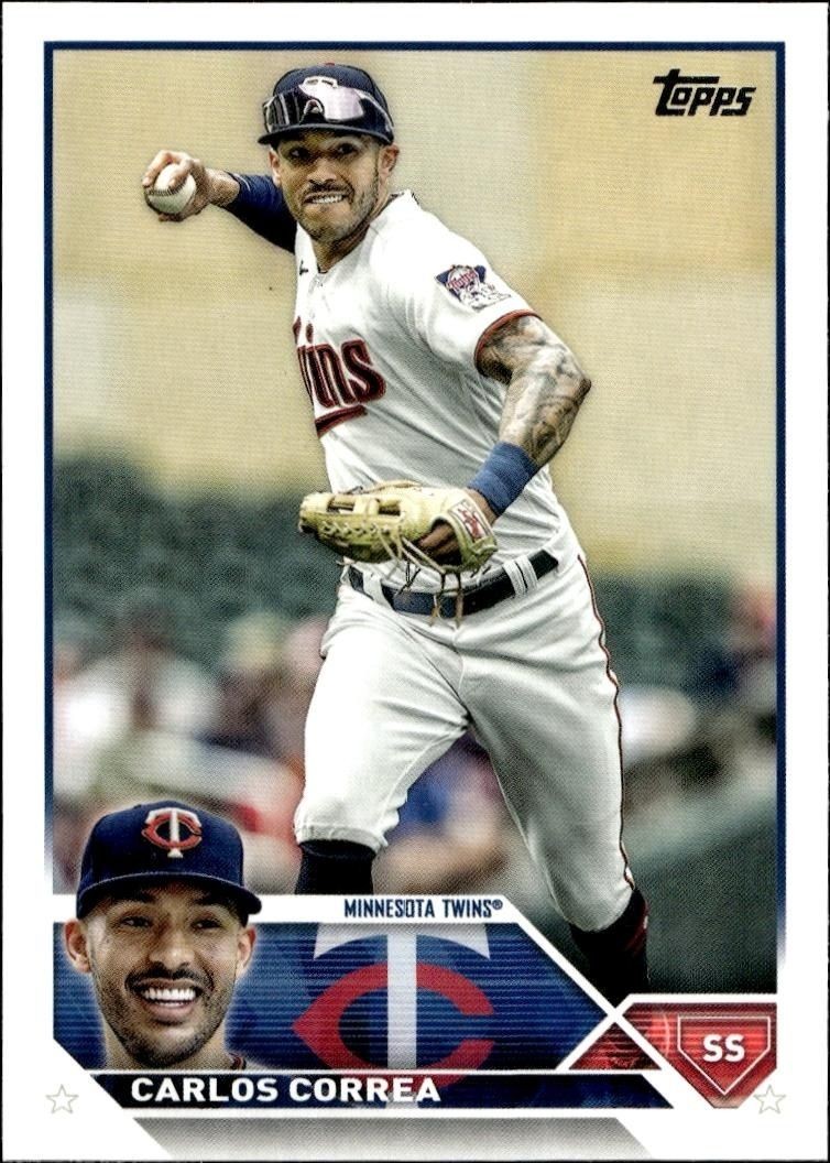 2023 Topps Series 2 Carlos Correa #583 trading card