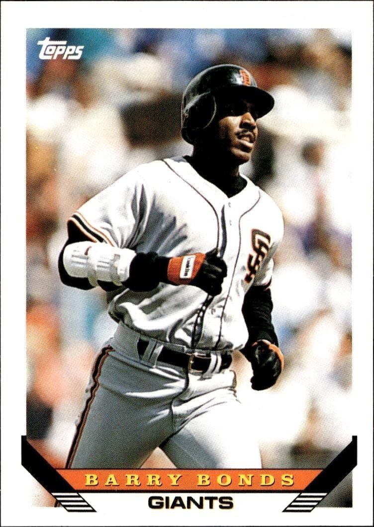1993 Topps Traded Barry Bonds #1T trading card