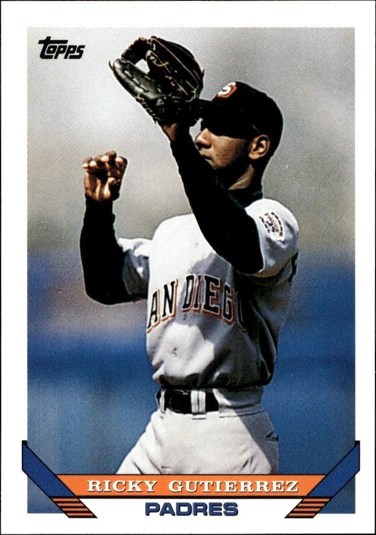 1993 Topps Traded Ricky Gutierrez #21T trading card