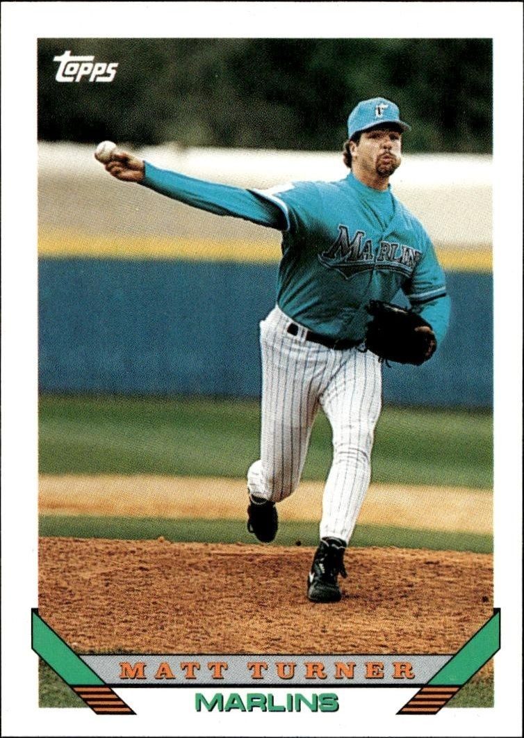 1993 Topps Traded Matt Turner #56T trading card