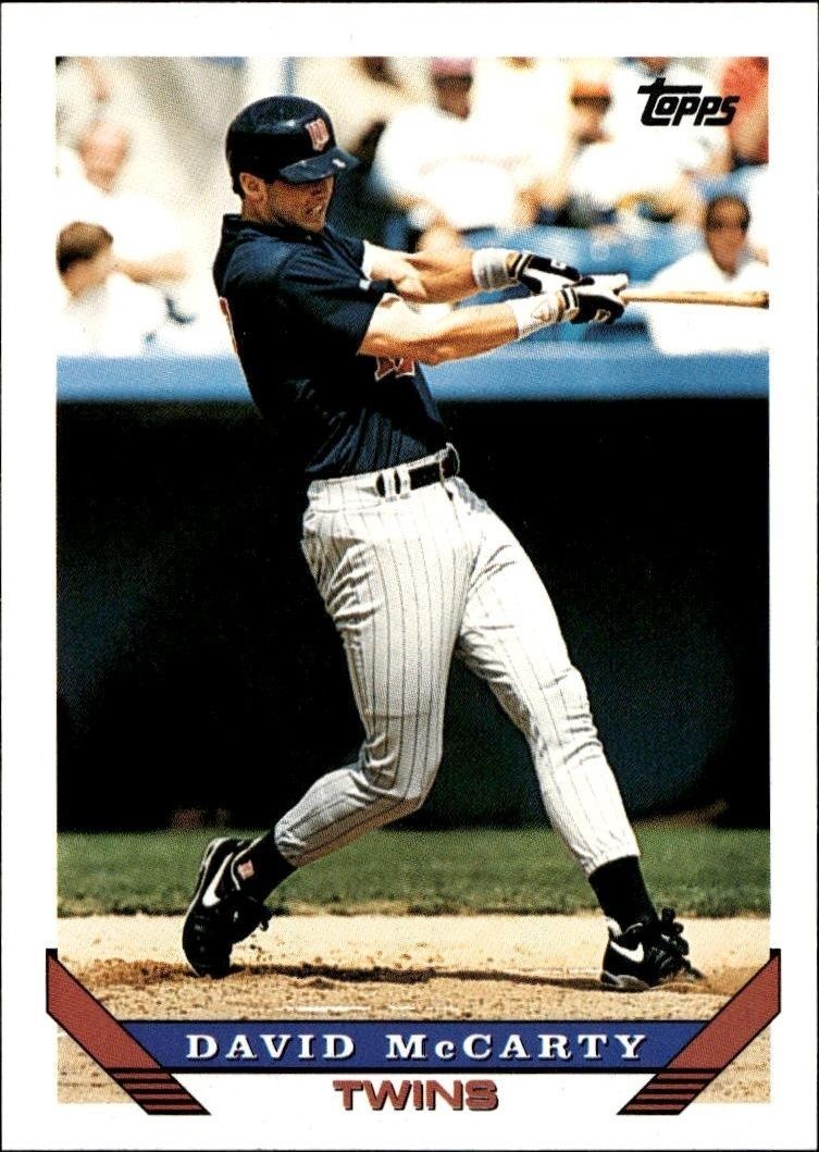 1993 Topps Traded David McCarty #17T trading card