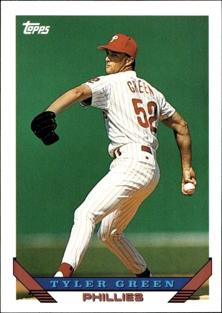 1993 Topps Traded Tyler Green #37T trading card
