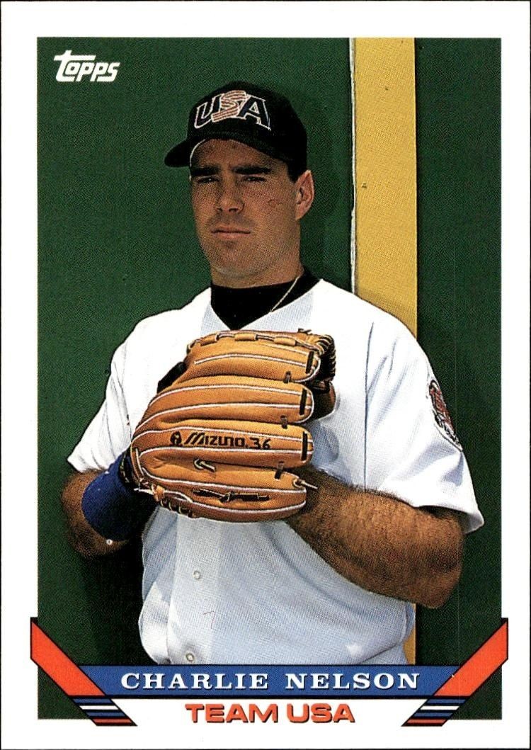 1993 Topps Traded Charlie Nelson #57T trading card