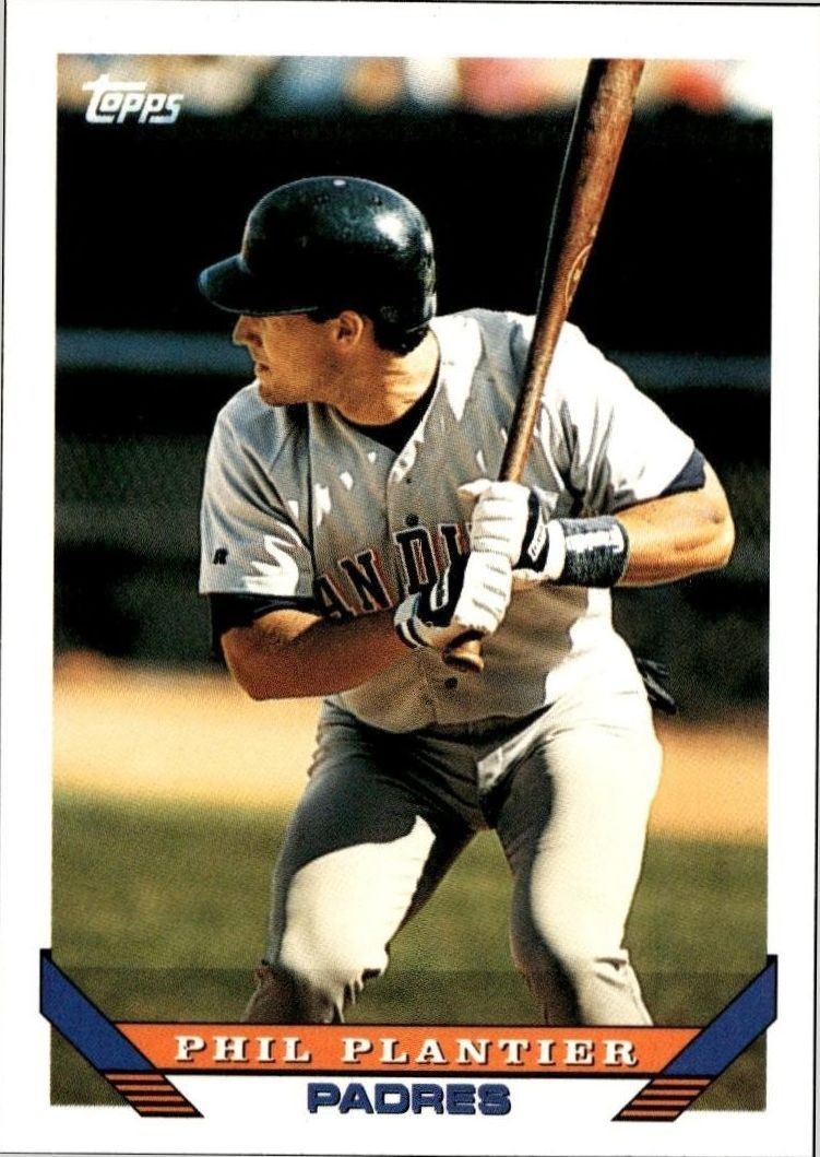 1993 Topps Traded Phil Plantier #42T trading card