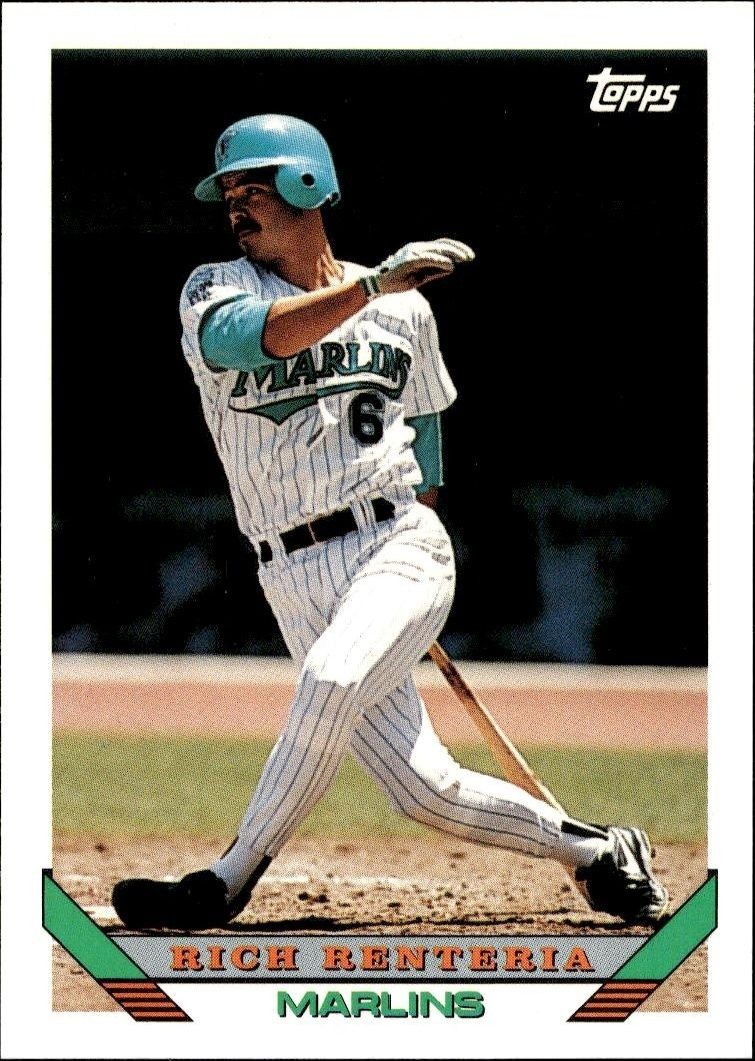 1993 Topps Traded Rich Renteria #2T trading card