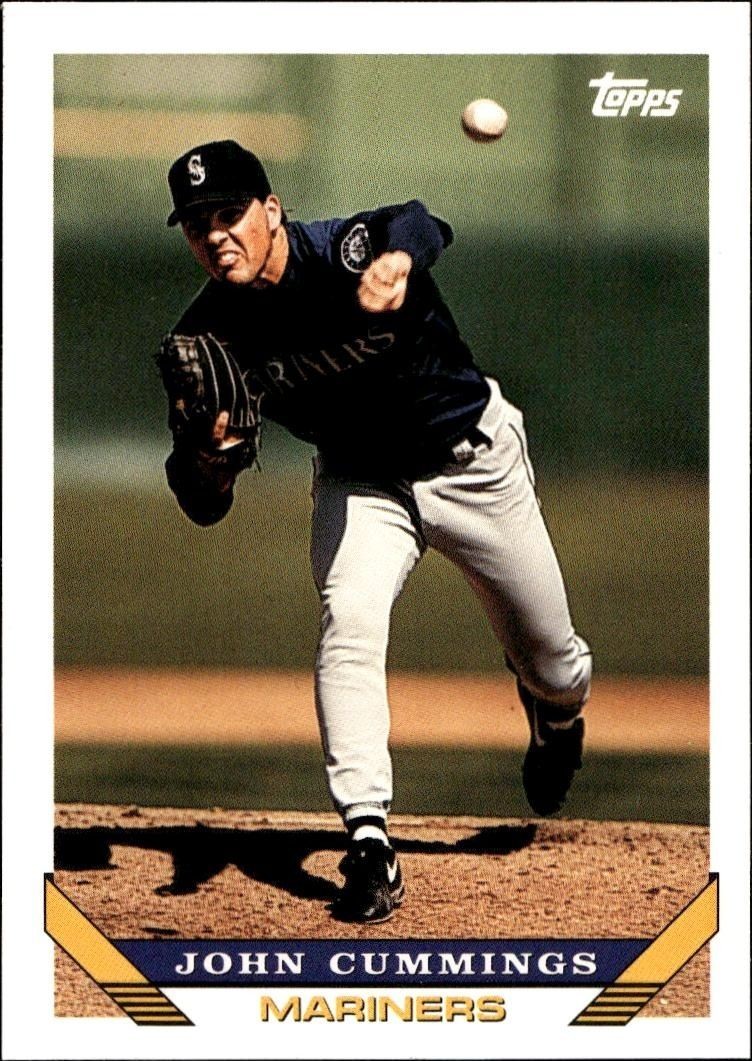 1993 Topps Traded John Cummings #129T trading card