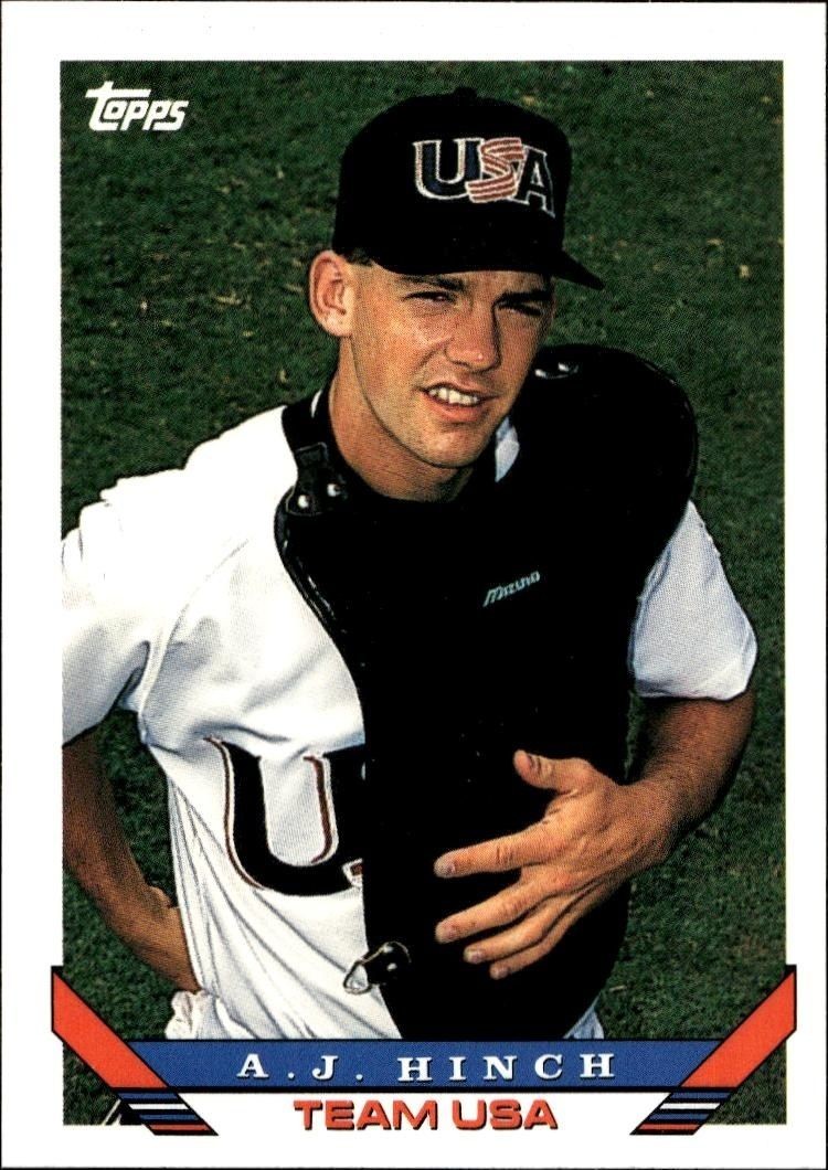 1993 Topps Traded A.J. Hinch #12T trading card