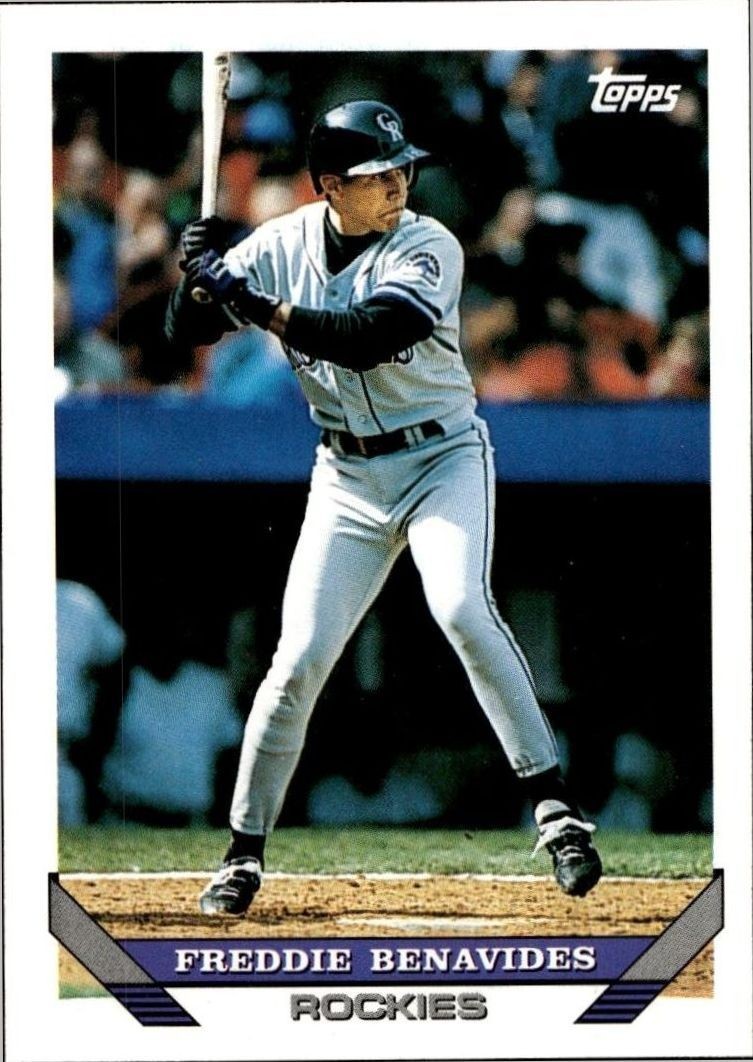 1993 Topps Traded Freddie Benavides #7T trading card