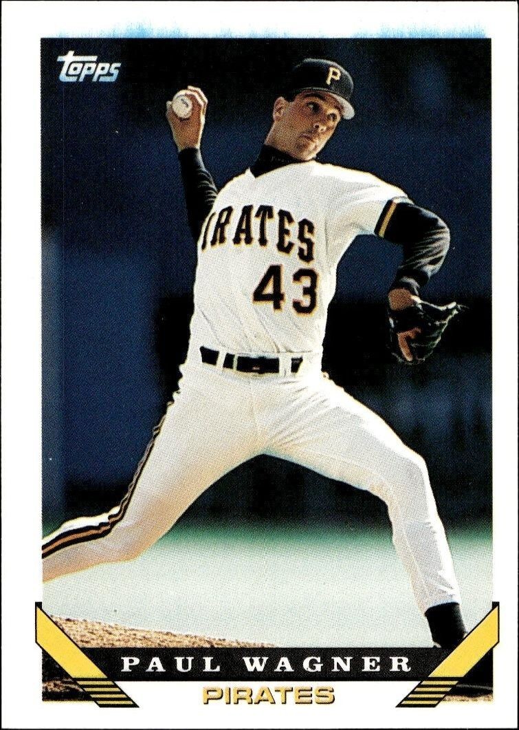 1993 Topps Traded Paul Wagner #109T trading card