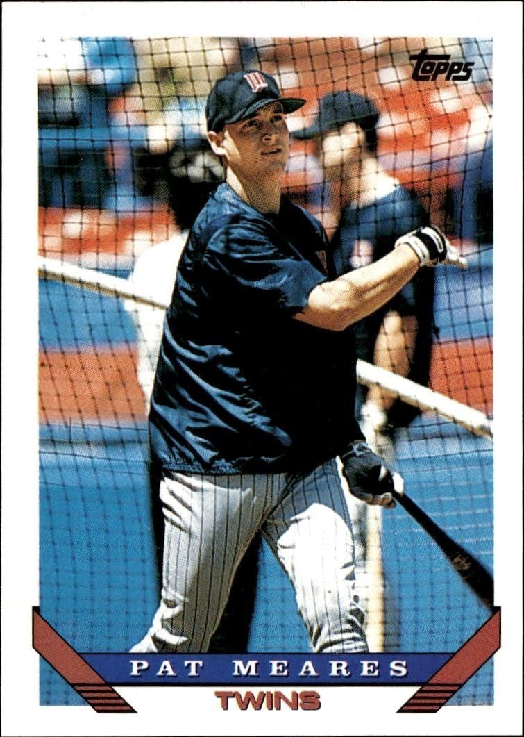 1993 Topps Traded Pat Meares #98T trading card