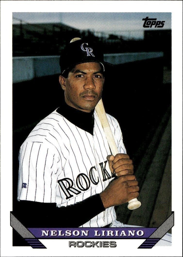 1993 Topps Traded Nelson Liriano #53T trading card