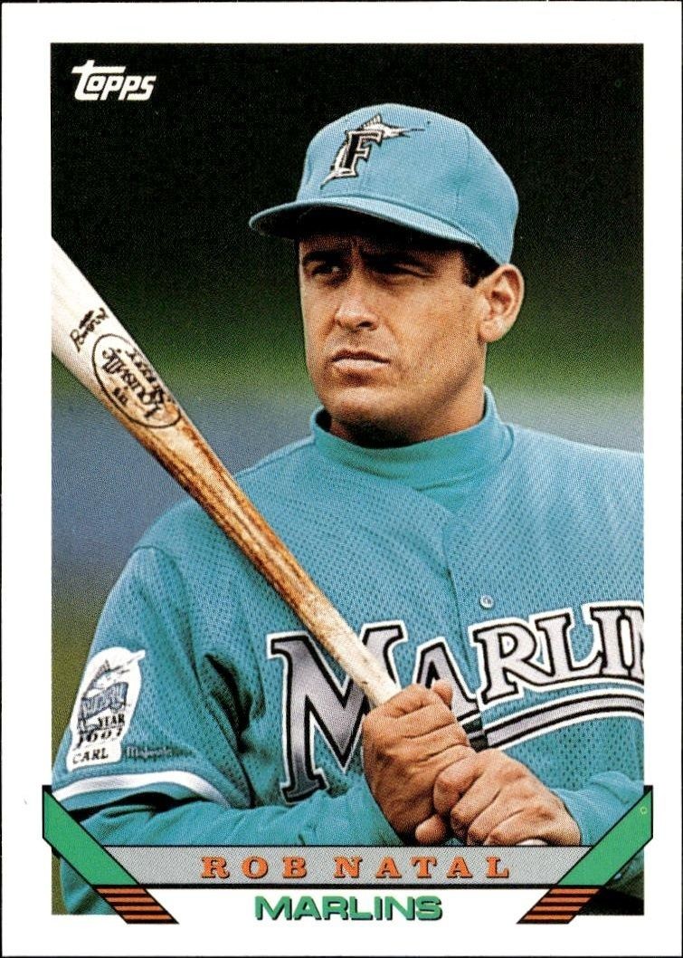 1993 Topps Traded Bob Natal #108T trading card
