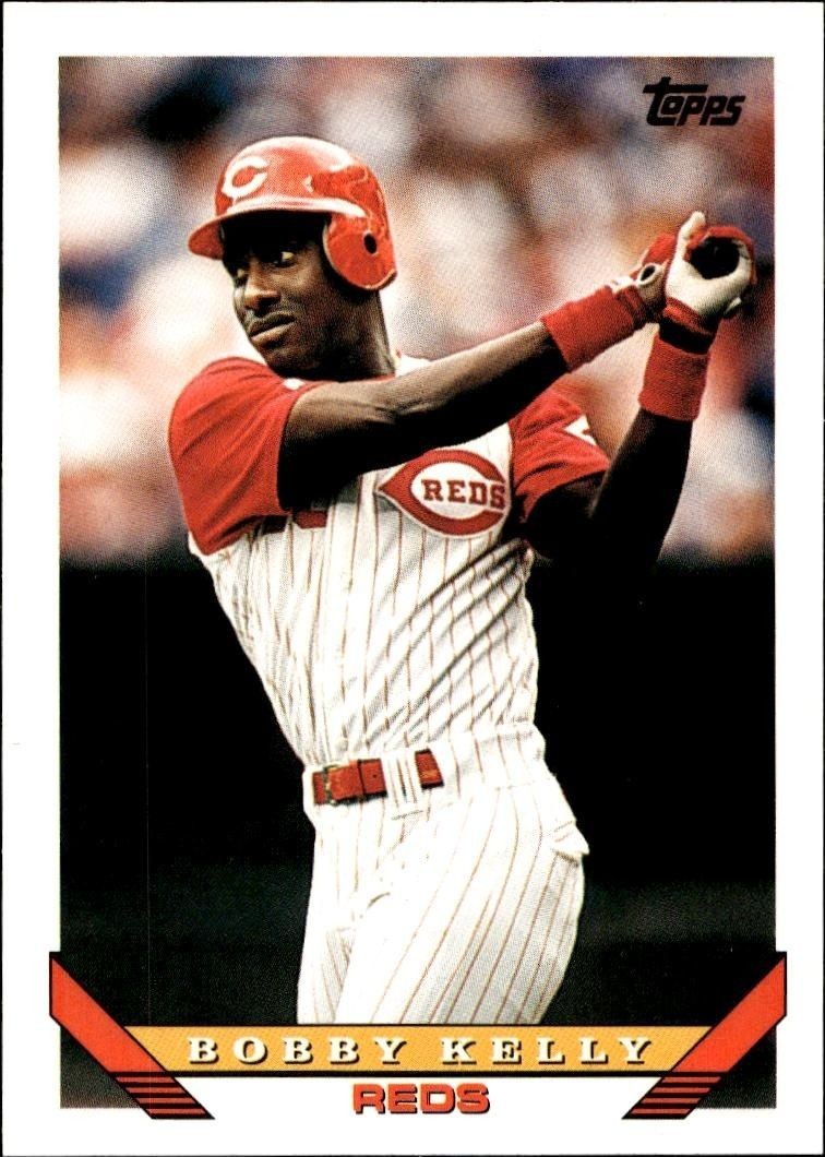 1993 Topps Traded Roberto Kelly #105T trading card