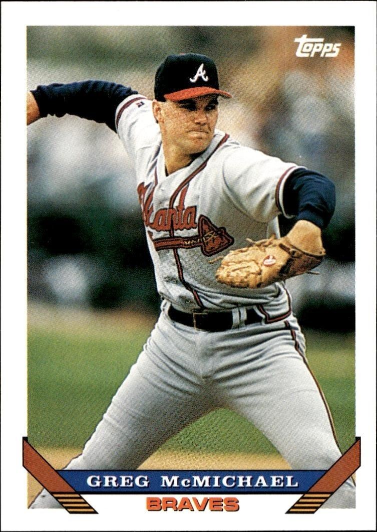 1993 Topps Traded Greg McMichael #6T trading card