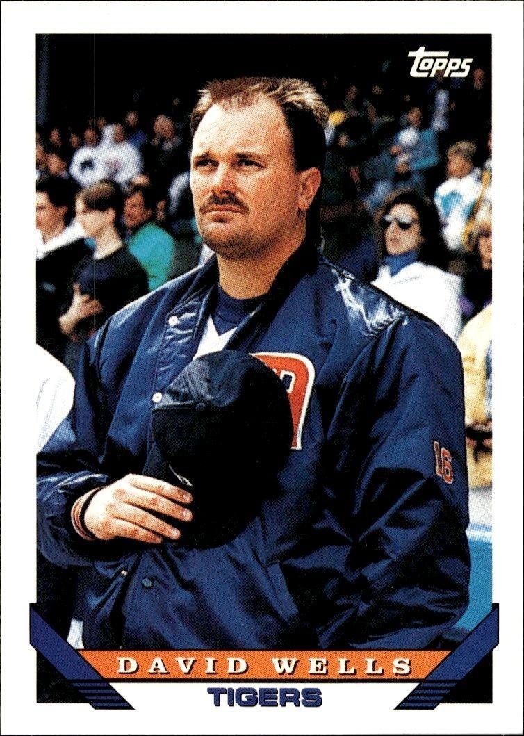 1993 Topps Traded David Wells #50T trading card