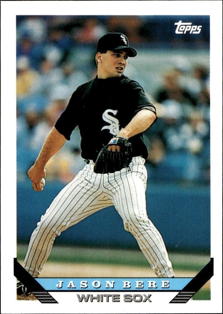 1993 Topps Traded Jason Bere #26T trading card