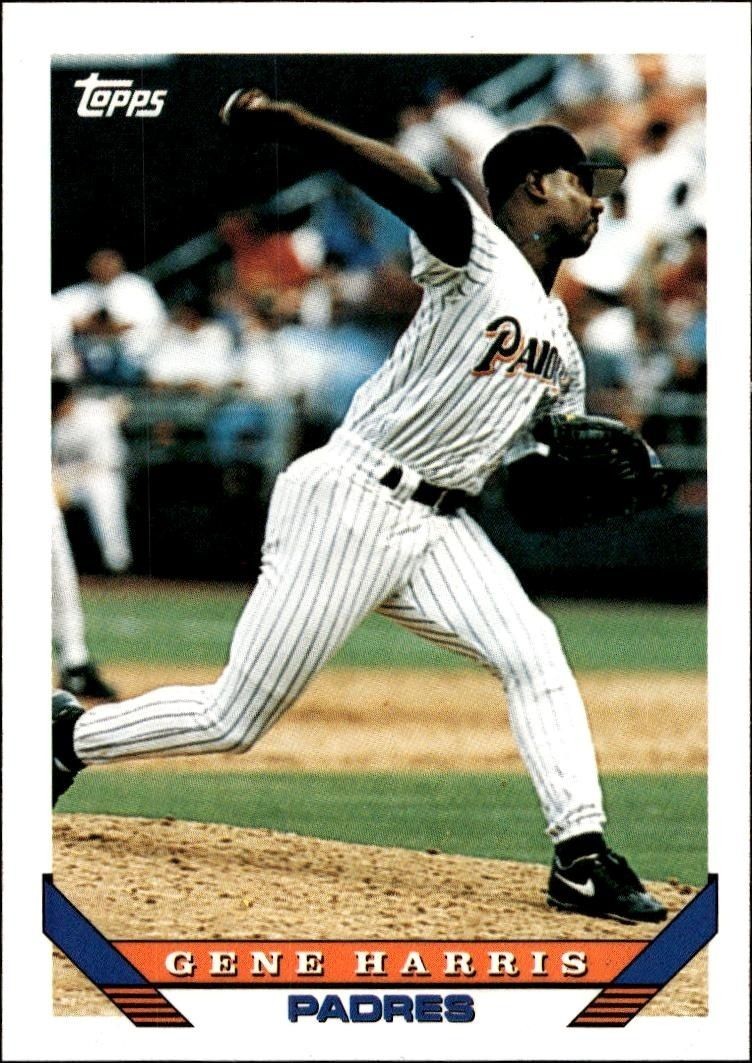 1993 Topps Traded Gene Harris #64T trading card