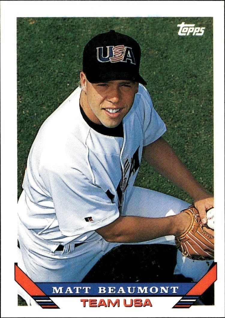 1993 Topps Traded Matt Beaumont #30T trading card