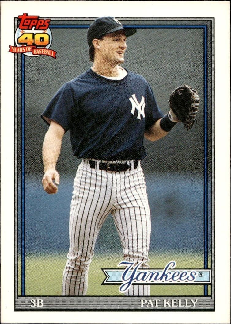 1991 Topps Traded Pat Kelly #67T trading card