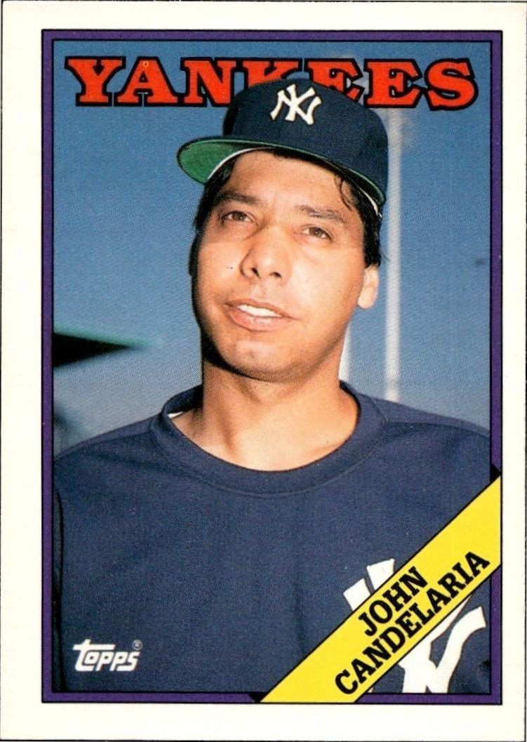 1988 Topps Traded John Candelaria #25T trading card