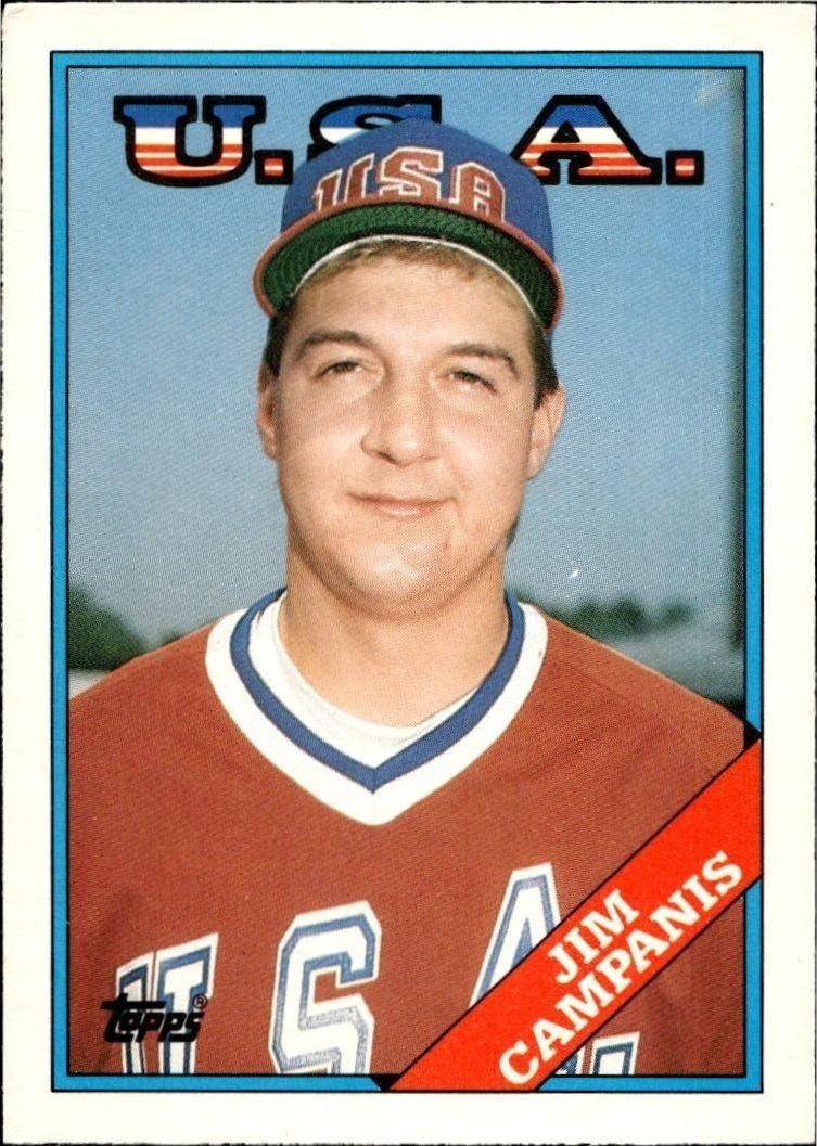 1988 Topps Traded Jim Campanis #23T trading card