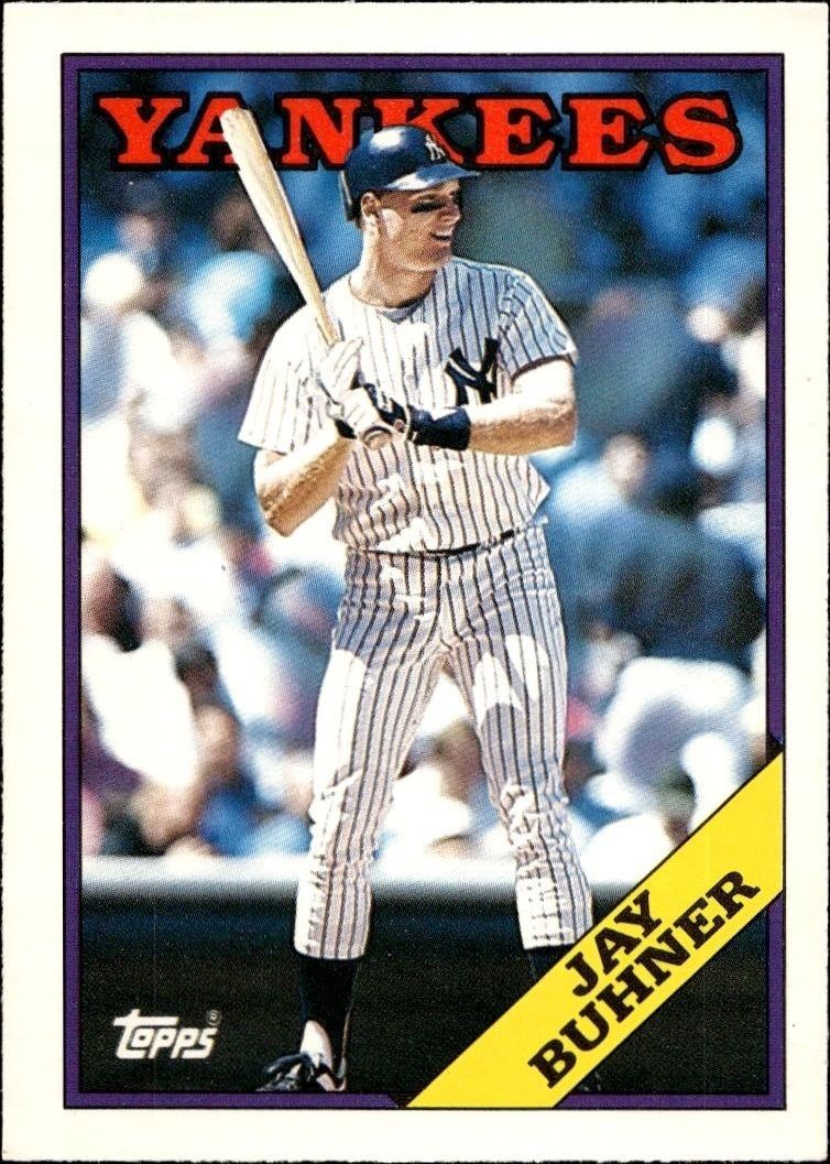 1988 Topps Traded Jay Buhner #21T trading card