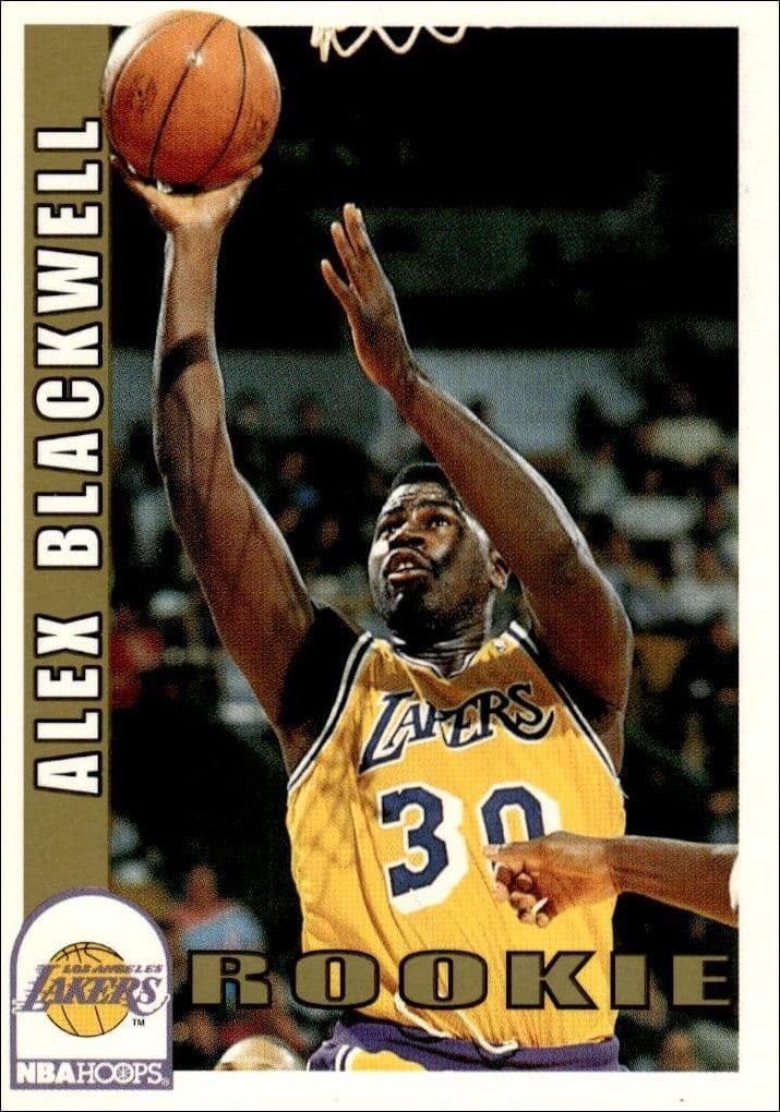 1992-93 Skybox NBA Hoops Series 2 Alex Blackwell #408 trading card
