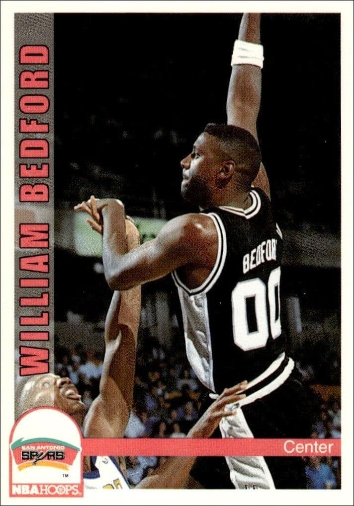 1992-93 Skybox NBA Hoops Series 2 William Bedford #464 trading card