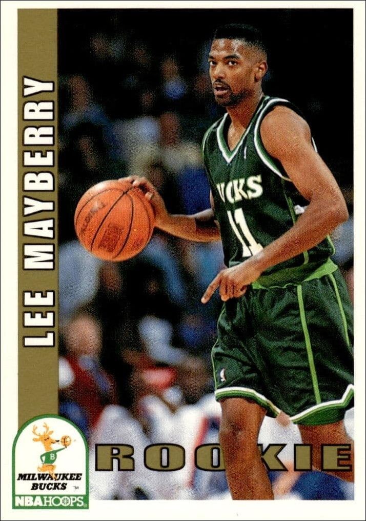 1992-93 Skybox NBA Hoops Series 2 Lee Mayberry #419 trading card