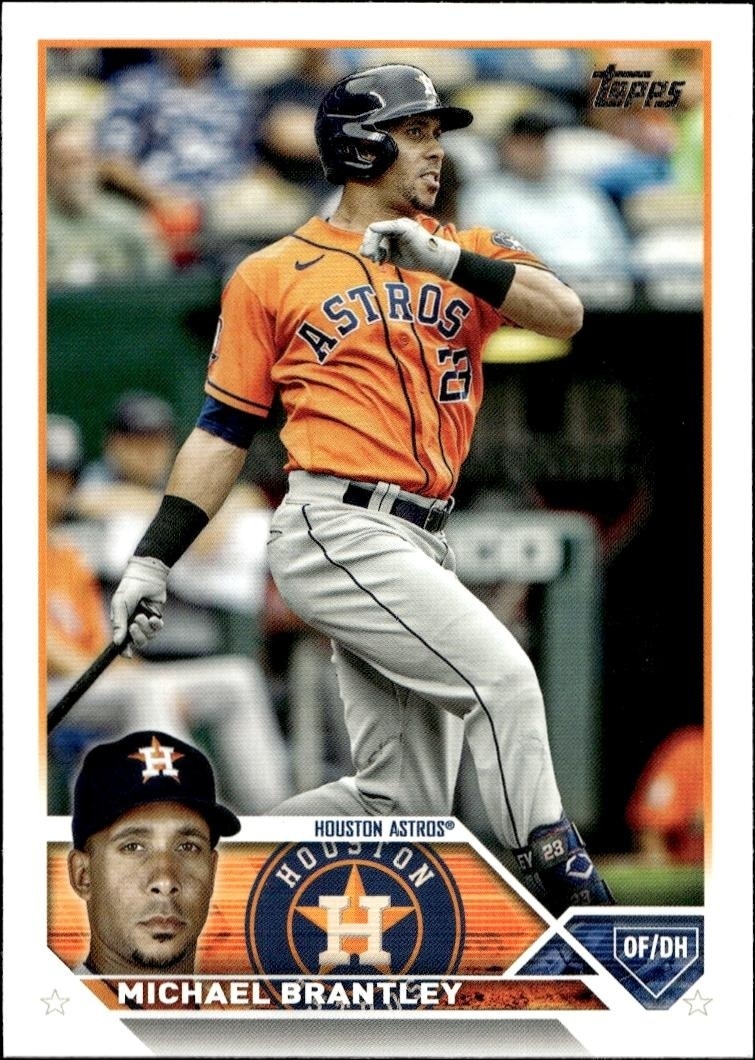 2023 Topps Series 2 Michael Brantley #628 trading card