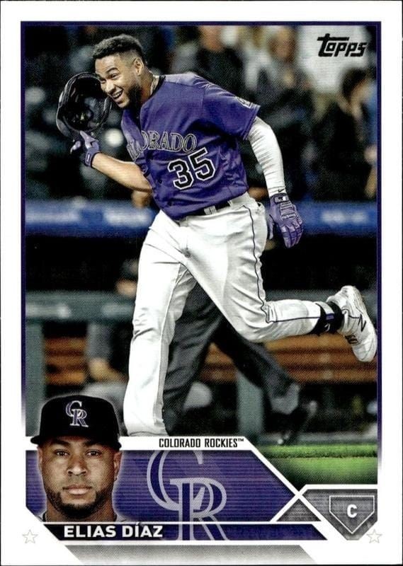 2023 Topps Series 2 Elias Díaz #648 trading card