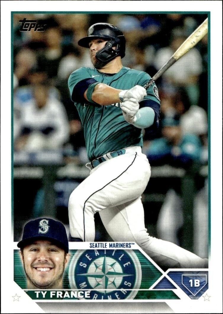 2023 Topps Series 2 Ty France #626 trading card