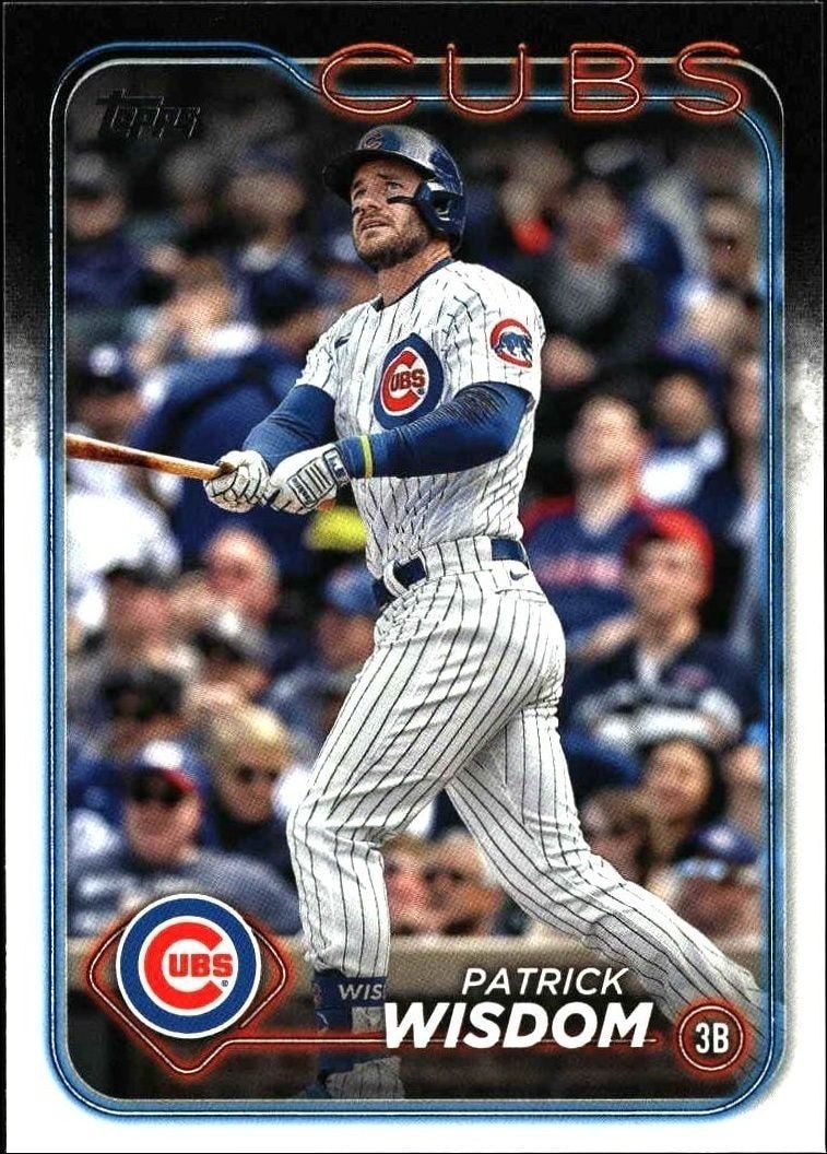 2024 Topps Series 1 Patrick Wisdom #328 trading card