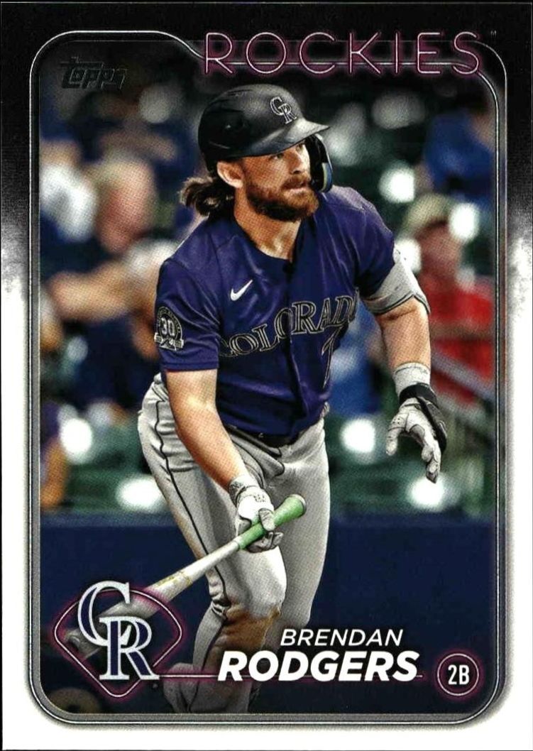 2024 Topps Series 1 Brendan Rodgers #322 trading card