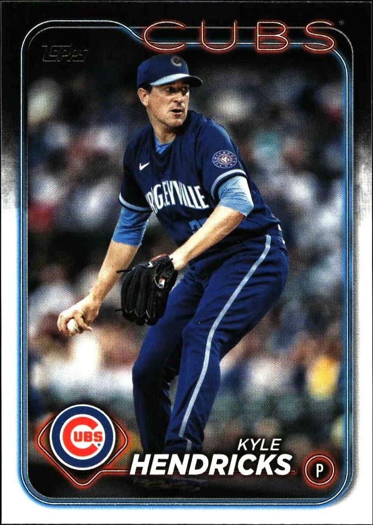 2024 Topps Series 2 Kyle Hendricks #567 trading card