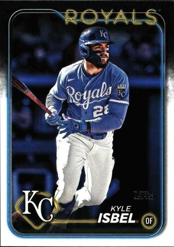 2024 Topps Series 2 Kyle Isbel #525 trading card
