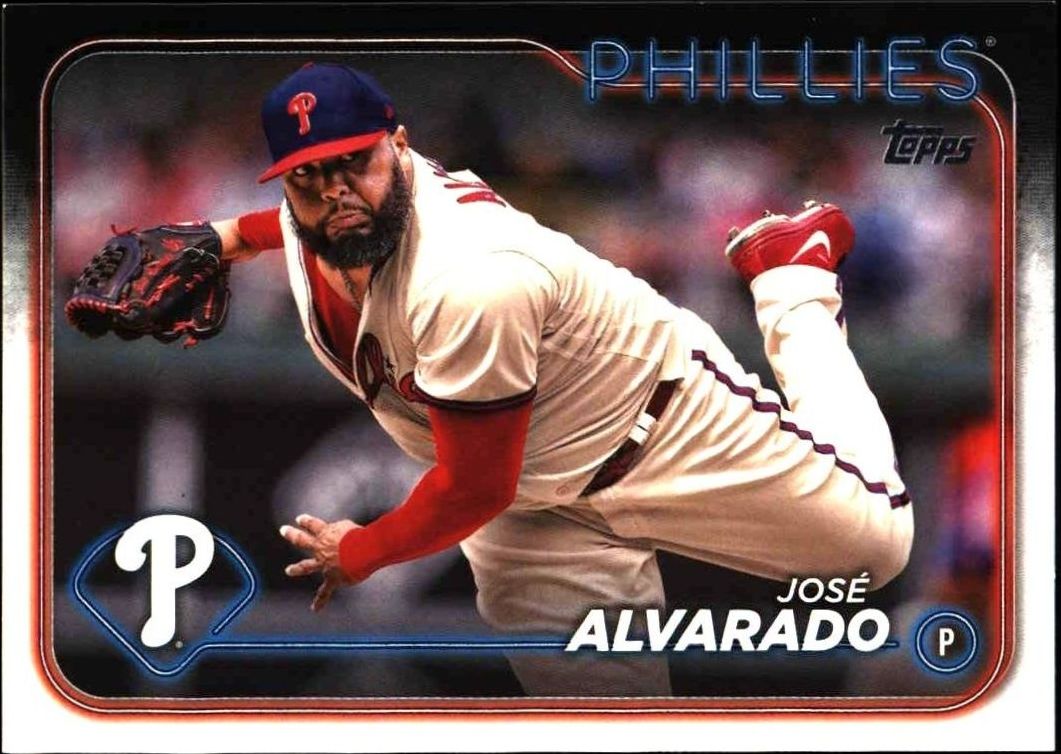 2024 Topps Series 2 José Alvarado #356 trading card