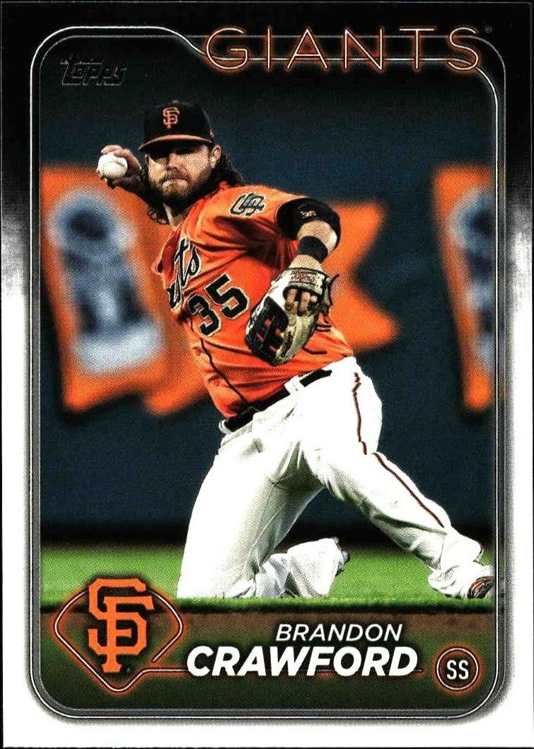 2024 Topps Series 2 Brandon Crawford #416 trading card