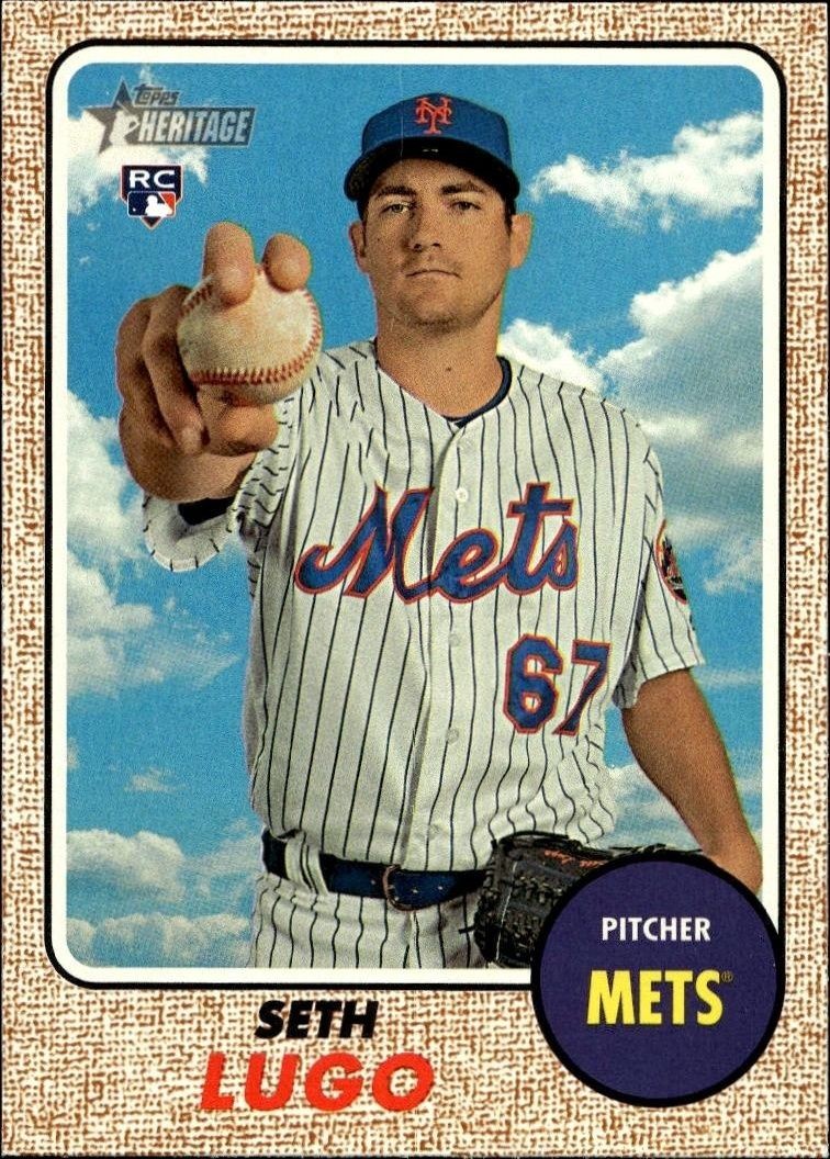 2017 Topps Heritage High Number Seth Lugo #617 trading card
