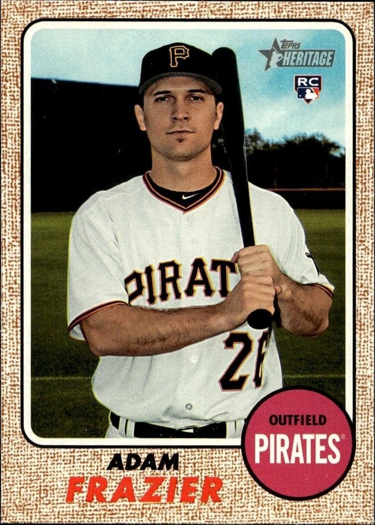 2017 Topps Heritage High Number Adam Frazier #669 trading card