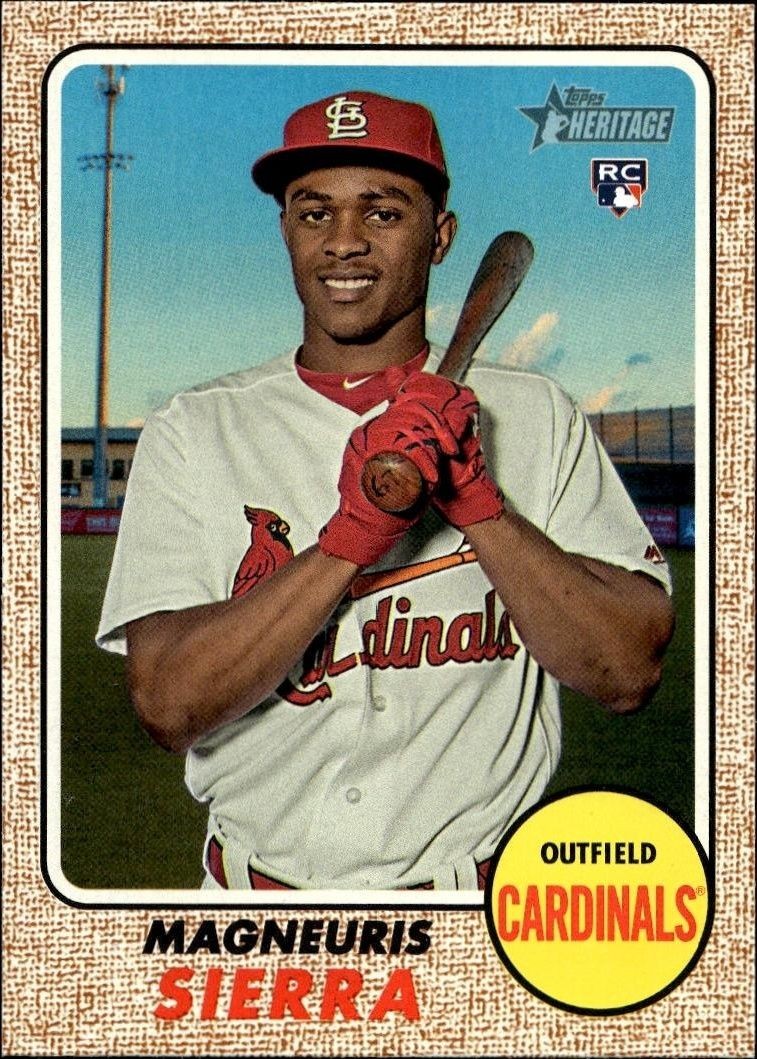2017 Topps Heritage High Number Magneuris Sierra #674 trading card